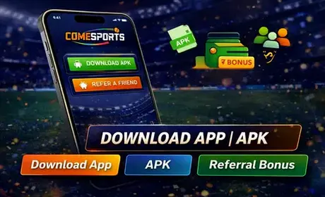 Download the app, unlock code COMEMAX, and enter ₹1 contests faster